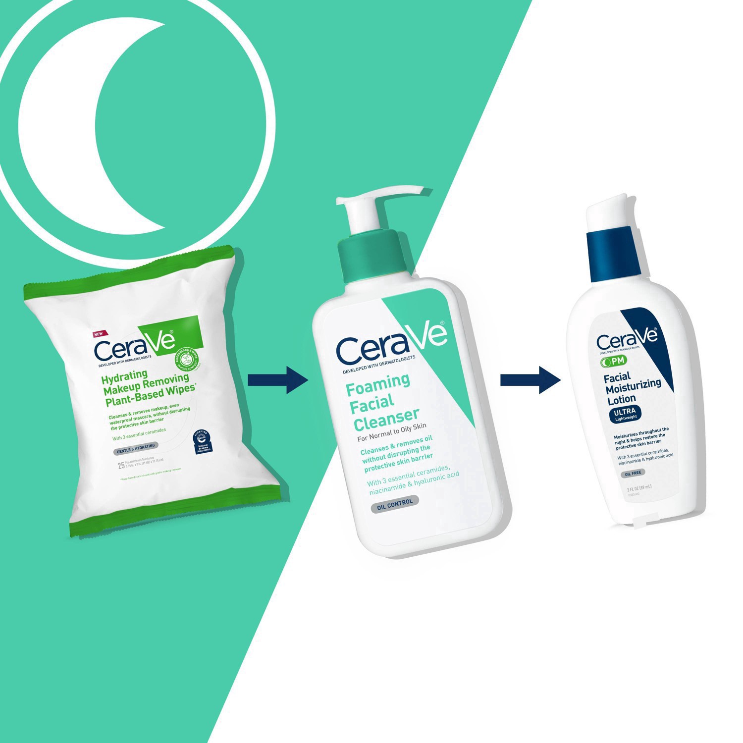 slide 17 of 71, CeraVe Value Size Foaming Facial Cleanser Value Size 16 fl oz, 16 fl oz