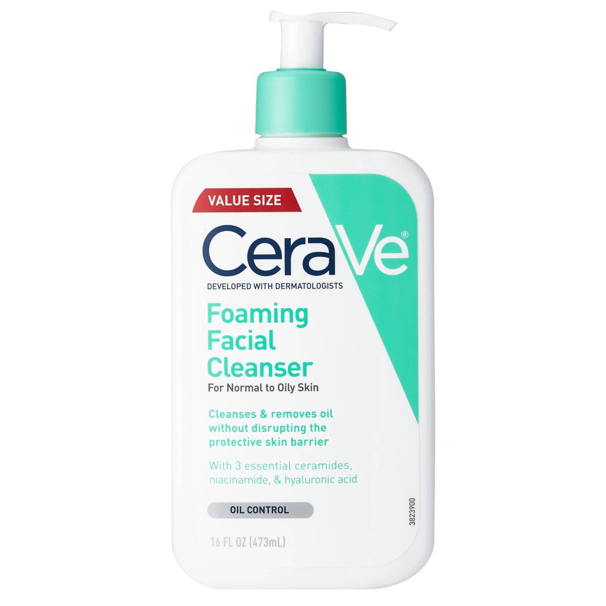 slide 21 of 71, CeraVe Value Size Foaming Facial Cleanser Value Size 16 fl oz, 16 fl oz