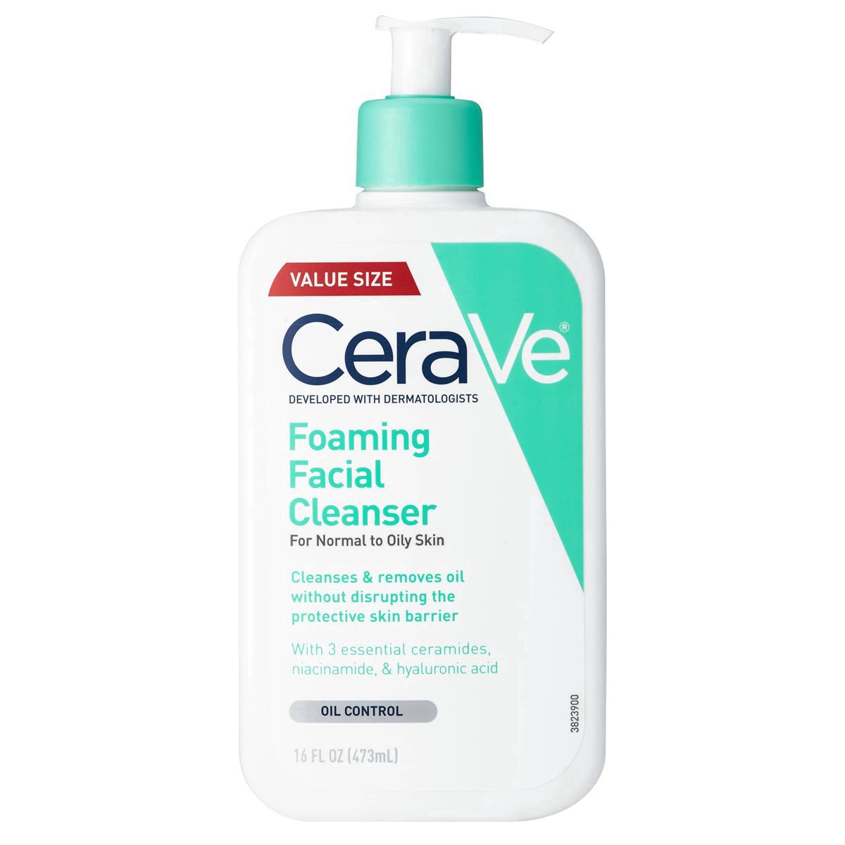slide 12 of 71, CeraVe Value Size Foaming Facial Cleanser Value Size 16 fl oz, 16 fl oz