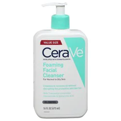CeraVe Value Size Foaming Facial Cleanser Value Size 16 fl oz