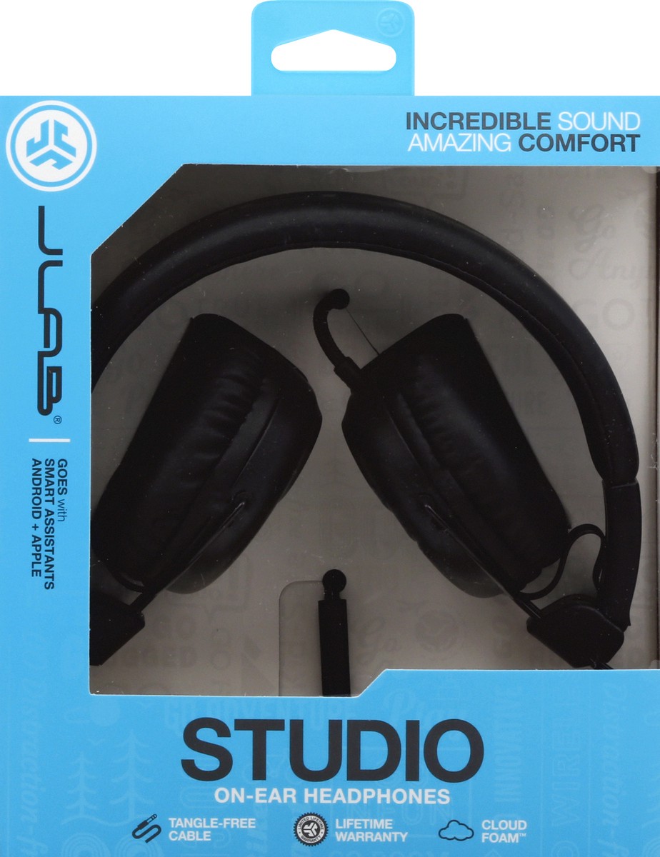 slide 1 of 7, JLab Studio On-Ear Headphones 1 ea, 1 ct