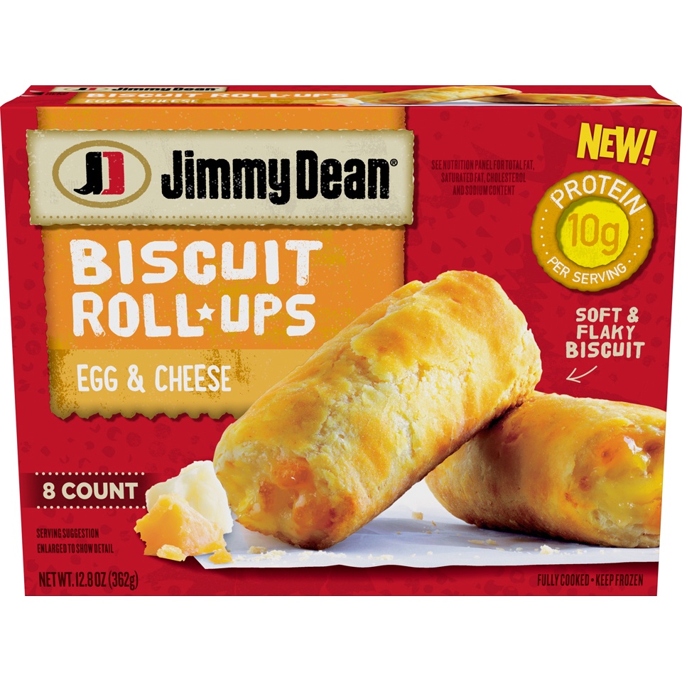 Jimmy dean egg and cheese biscuit roll ups 8ct 12 8 oz shipt