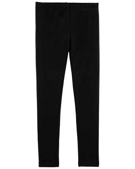 slide 1 of 1, Carter's Kid Stretch Leggings Black 8, 1 ct