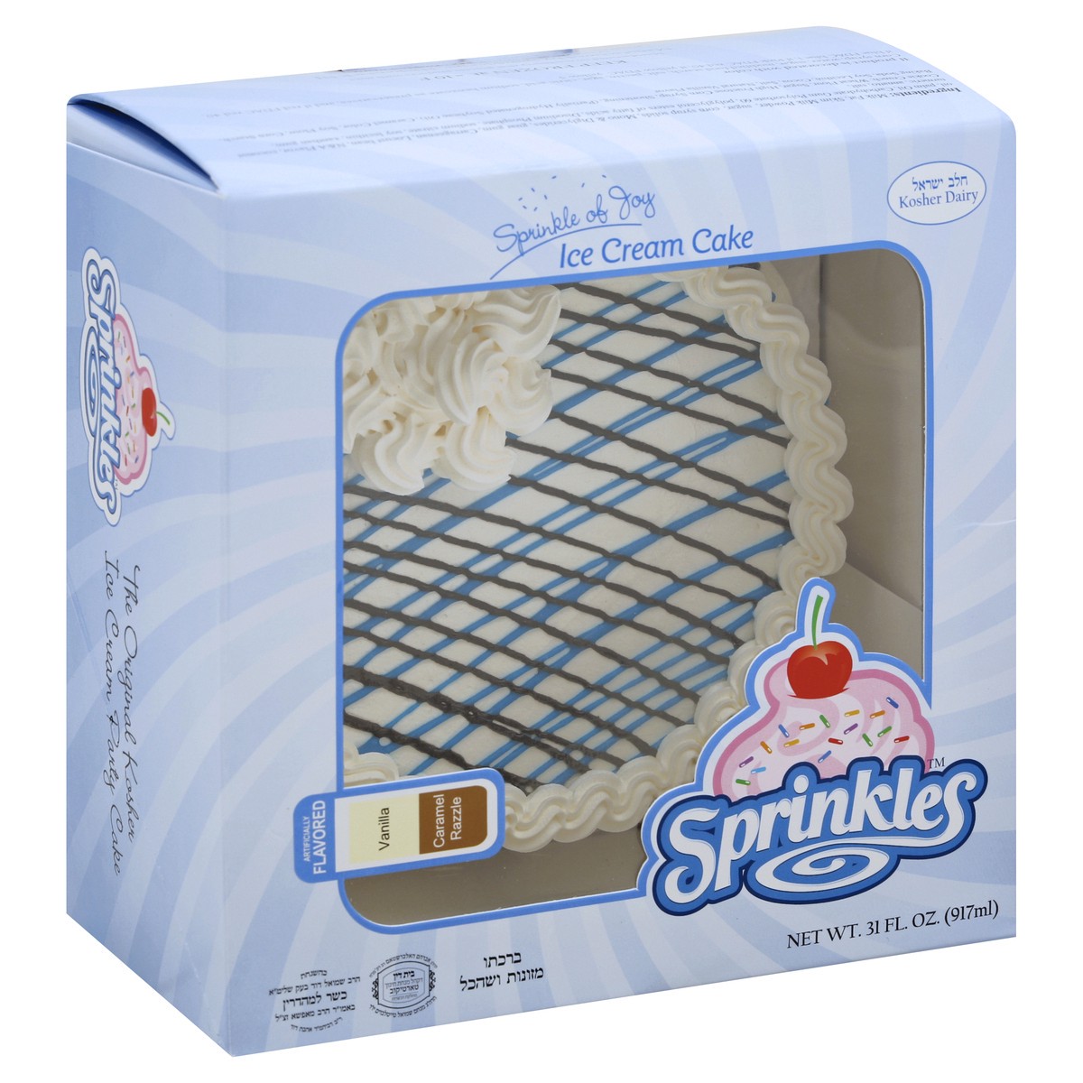 slide 5 of 5, Sprinkles Ice Cream Cake 31 oz, 31 oz
