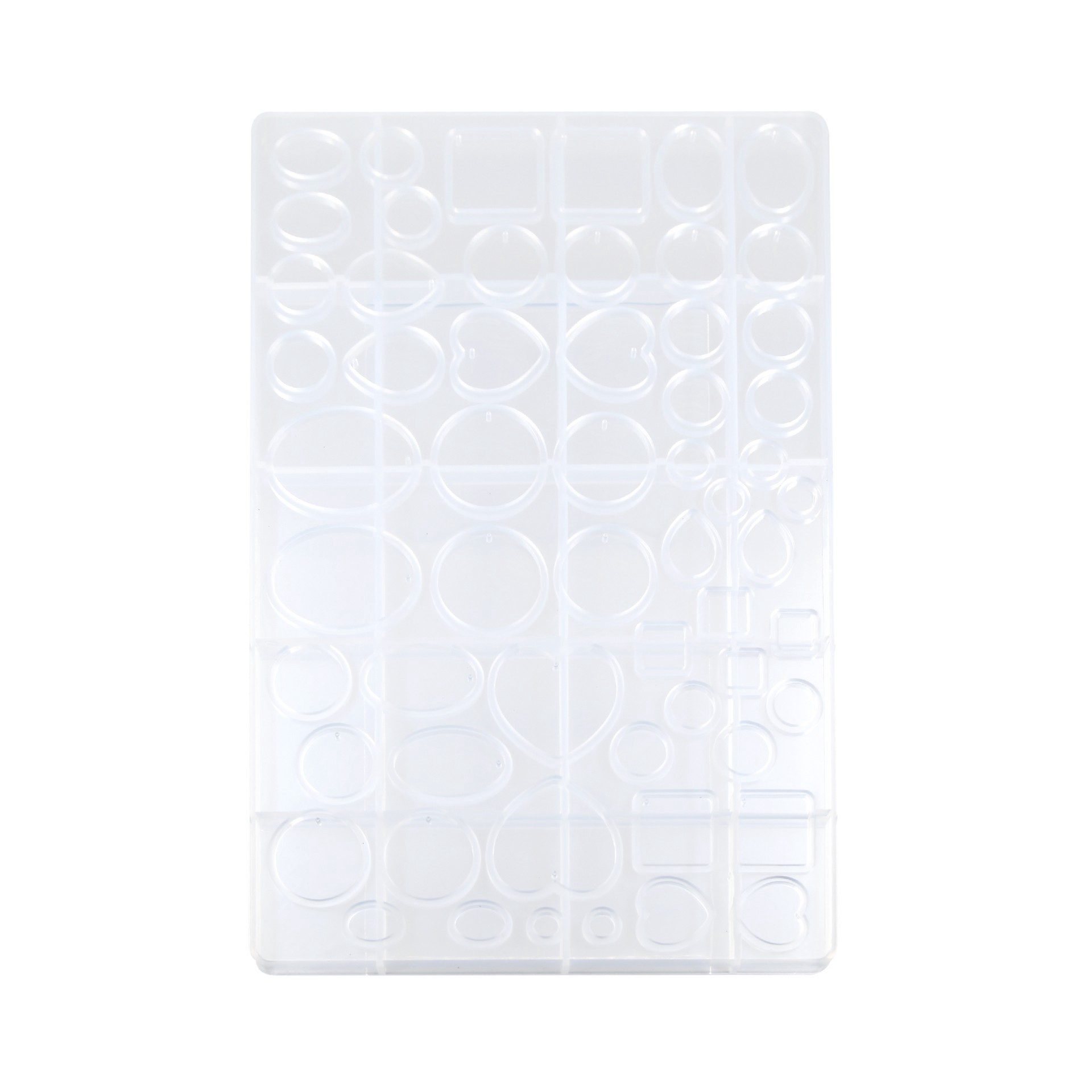 slide 4 of 5, Blue Moon Studio Uv Resin Craft Large Shapes Mold, 6.49 in x 10 in x 0.47 in