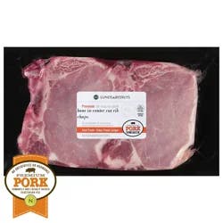 Lunds & Byerlys Duroc Premium All-Natural Pork Bone-In Center Cut Rib Chops