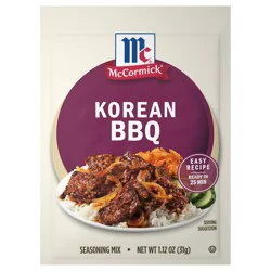 McCormick Korean BBQ Seasoning Mix, 1.12 oz