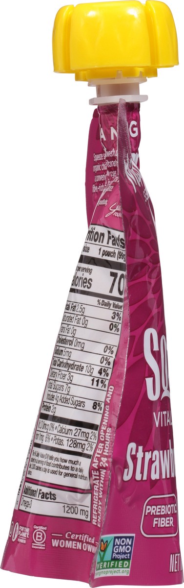 slide 3 of 9, Mamma Chia Strawbry Banana Squeeze Drink, 3.5 fl oz