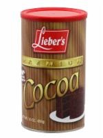 slide 1 of 1, Lieber's Pure Cocoa, 16 oz