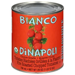 Bianco Dinapoli Fire Roasted Diced Tomatoes