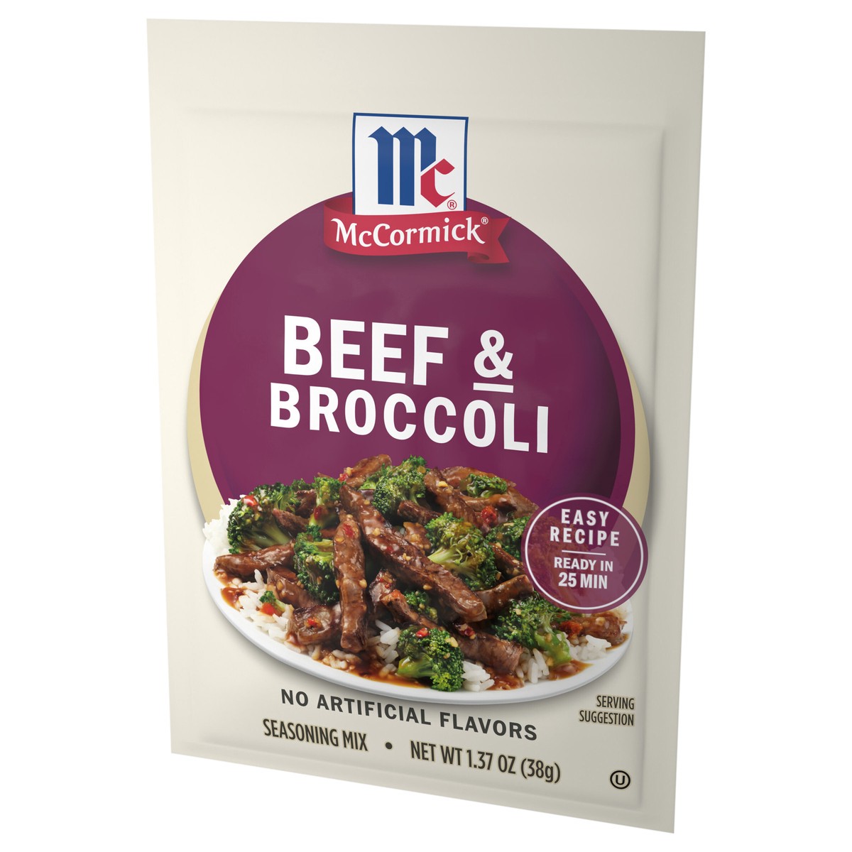 slide 13 of 13, McCormick Beef Broccoli Seasoning Mix, 1.37 oz, 1.37 oz