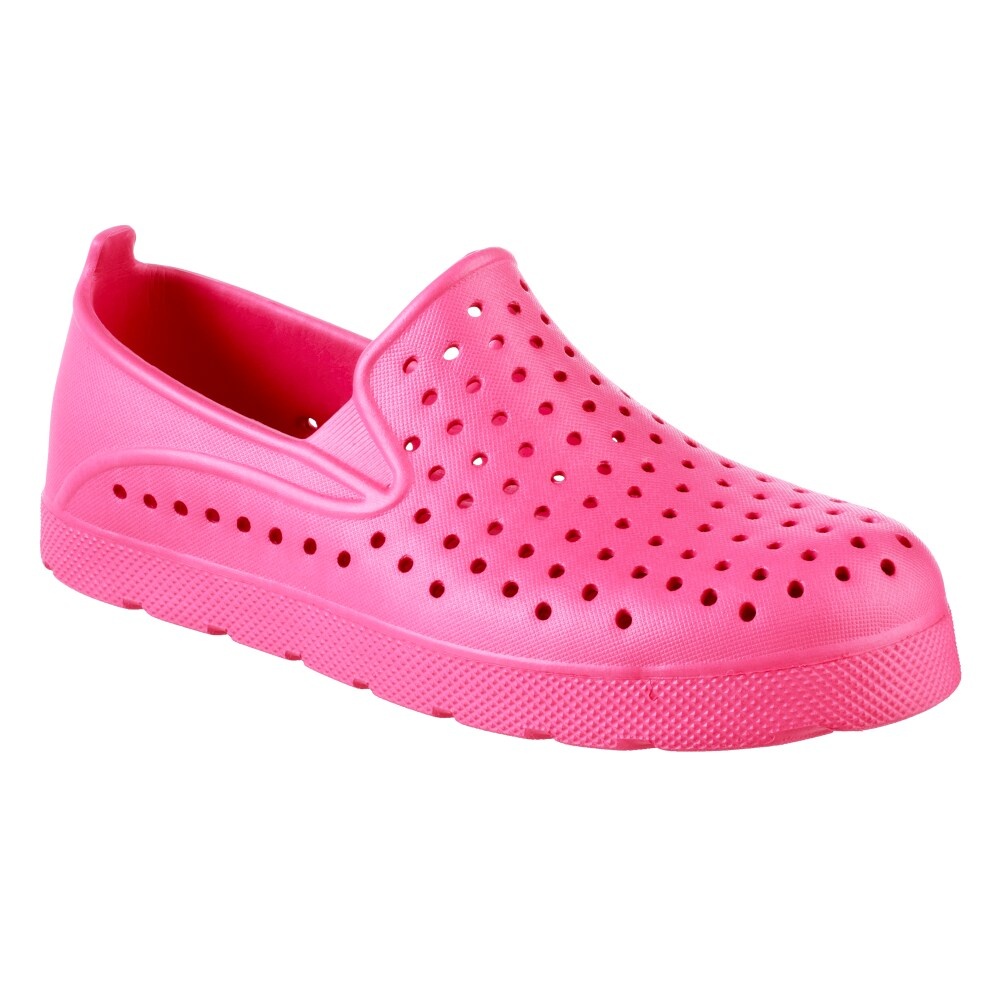 slide 1 of 1, Totes Kid's Eyelet Sneaker - Azalea, 7 ct 8t