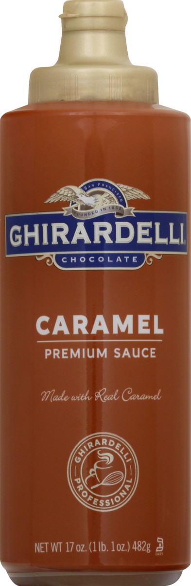 slide 1 of 10, Ghirardelli Premium Caramel Sauce 17 oz, 17 oz