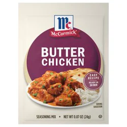 McCormick Butter Chicken Seasoning Mix, 0.87 oz