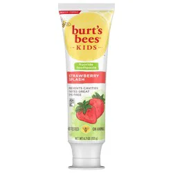 Burt''s Bees Kids Burt’s Bees Kids Toothpaste, Natural Flavor, with Fluoride, Strawberry Splash, 4.7 oz