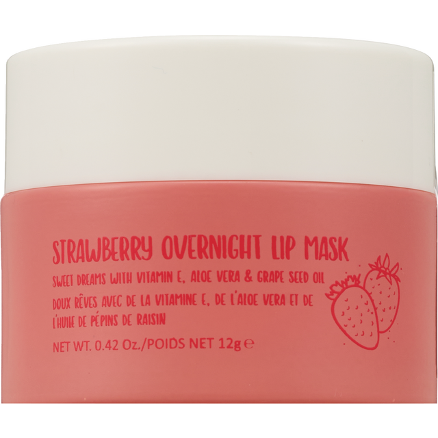 slide 1 of 1, W7 Strawberry Overnight Lip Mask, 0.42 oz