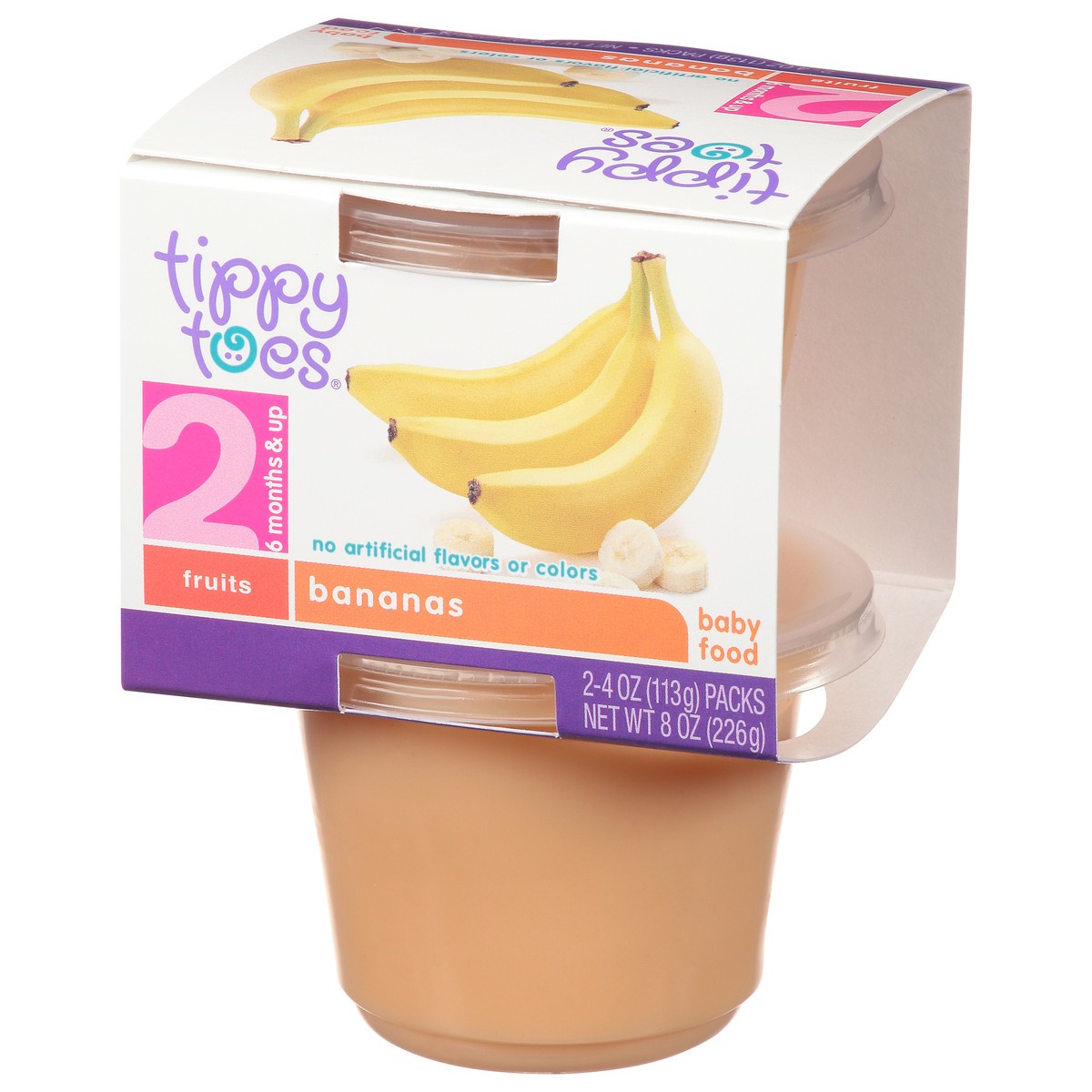 slide 14 of 15, Tippy Toes Baby Food Banana Plastic Cup, 8 oz