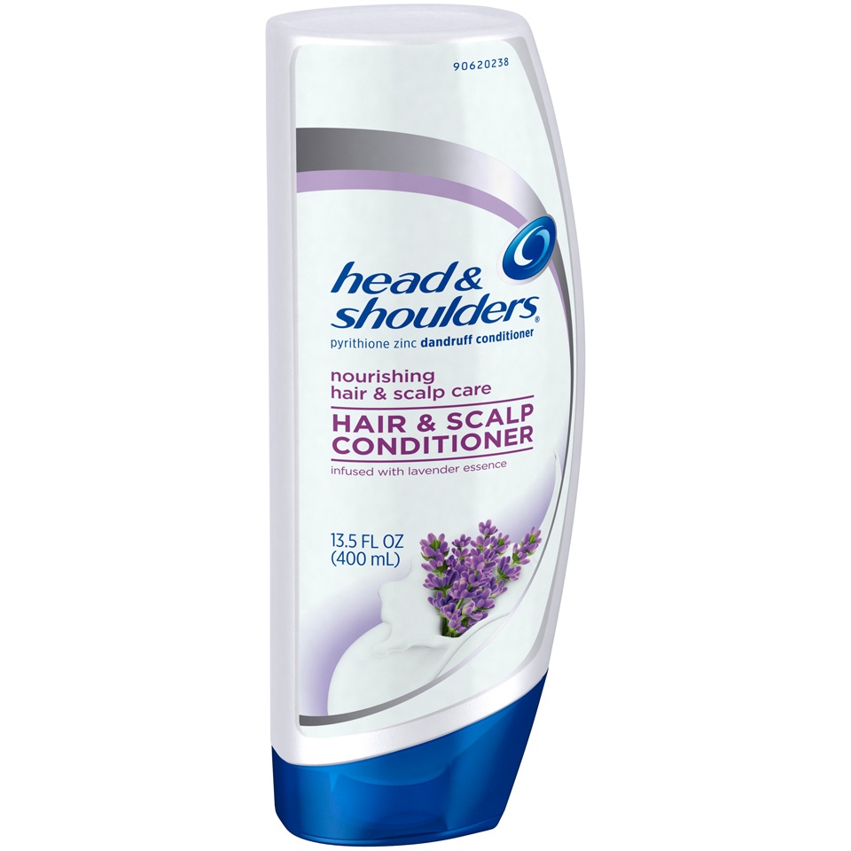 slide 1 of 1, Head & Shoulders Head And Shoulders Nourishing Hair And Scalp Care Lavender Essence Dandruff Conditioner, 13.5 fl oz