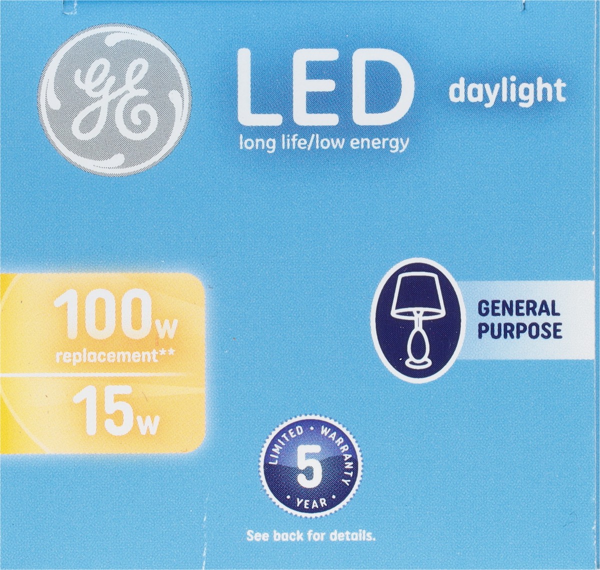 slide 4 of 9, General Electric Led A21 Daylight Bulb, 1 ct