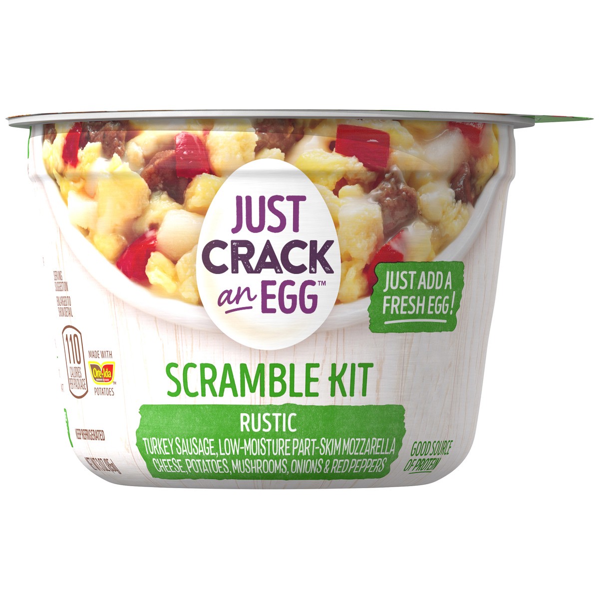 slide 1 of 9, Just Crack an Egg Rustic Scramble Kit 3 oz. Cup, 3 oz