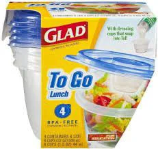 Glad Lunch Container 32 oz