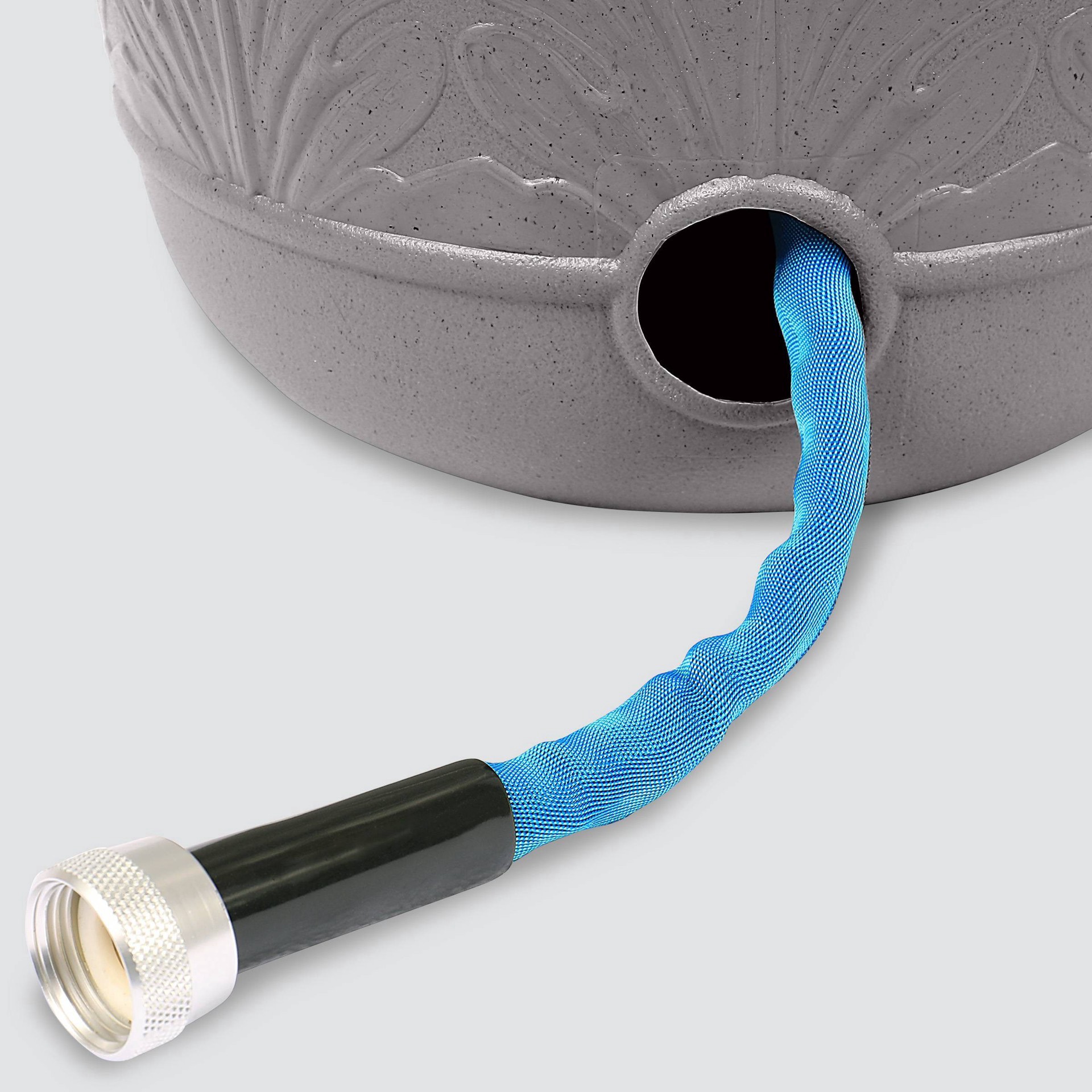 slide 3 of 4, Suncast 300' Hose Pot Gray - Suncast, 1 ct