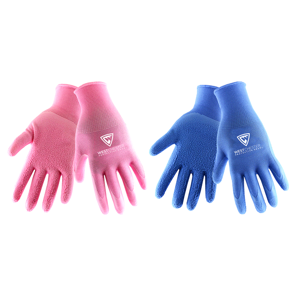 slide 1 of 1, West Chester Foam Latex Coated Women's Gloves, 2 ct