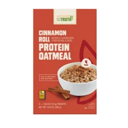Nothing But The Truth Protein Oatmeal, Cinnamon Roll