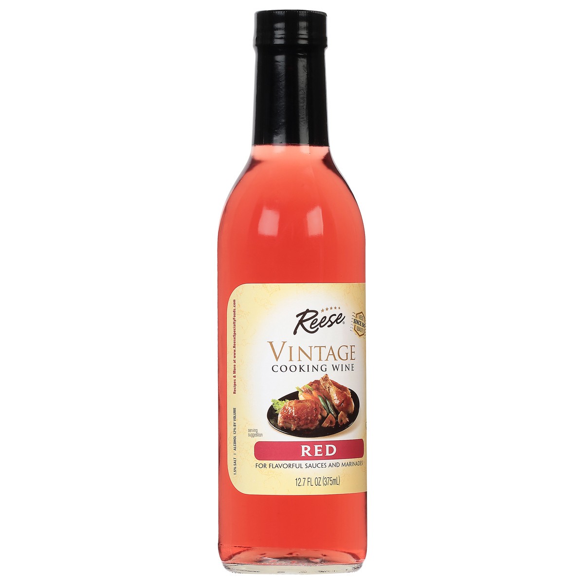 slide 9 of 9, Reese Vintage Red Cooking Wine 12.7 fl oz, 12.7 fl oz