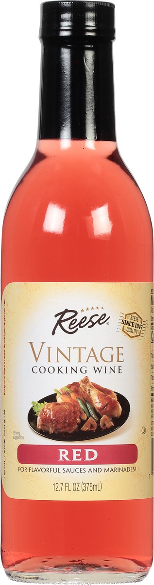 slide 5 of 9, Reese Vintage Red Cooking Wine 12.7 fl oz, 12.7 fl oz