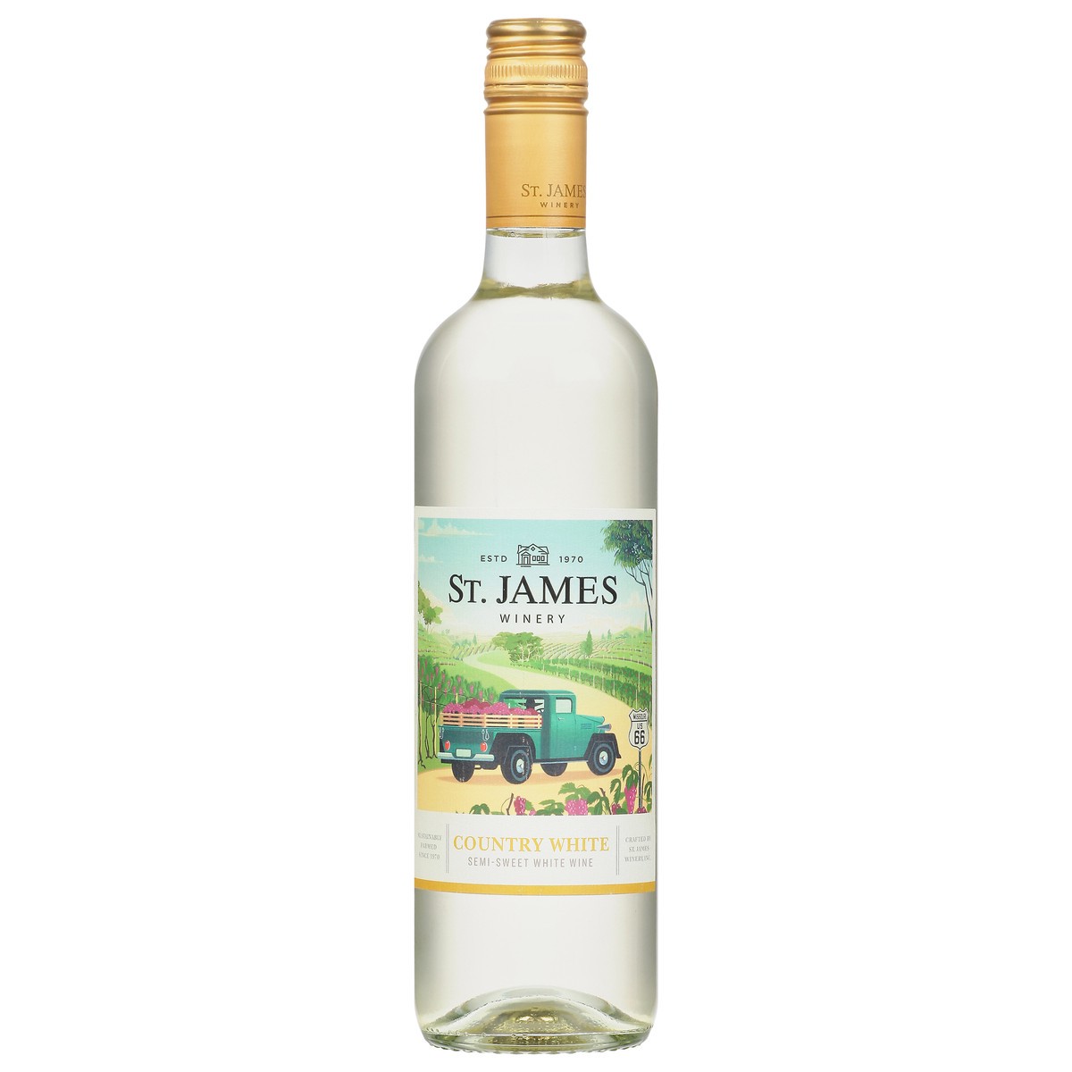 slide 5 of 11, St. James Winery Winery Country White Sweet Wine, 750 ml