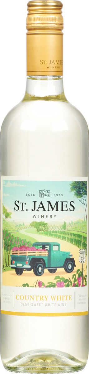 slide 8 of 11, St. James Winery Winery Country White Sweet Wine, 750 ml