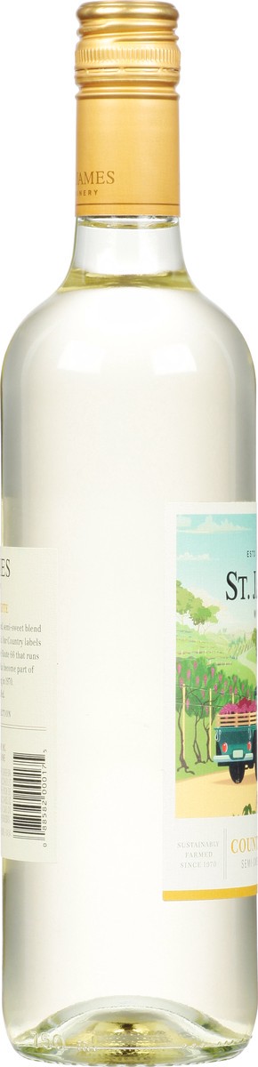 slide 9 of 11, St. James Winery Winery Country White Sweet Wine, 750 ml