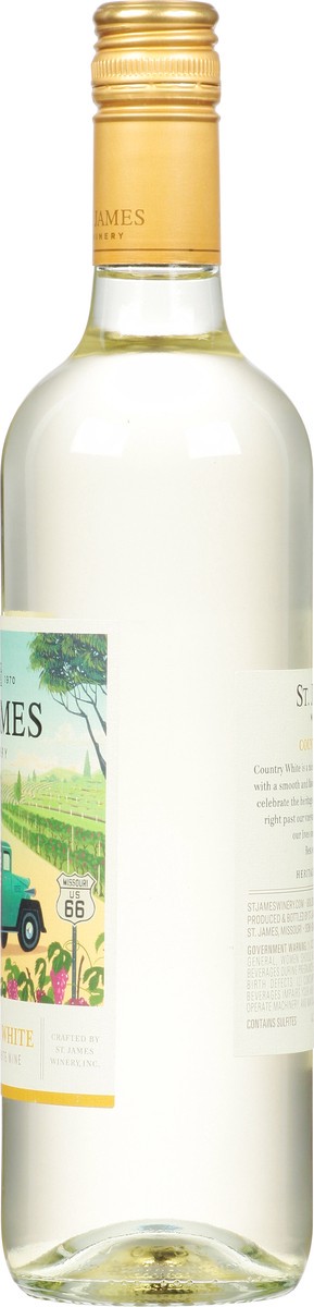 slide 2 of 11, St. James Winery Winery Country White Sweet Wine, 750 ml