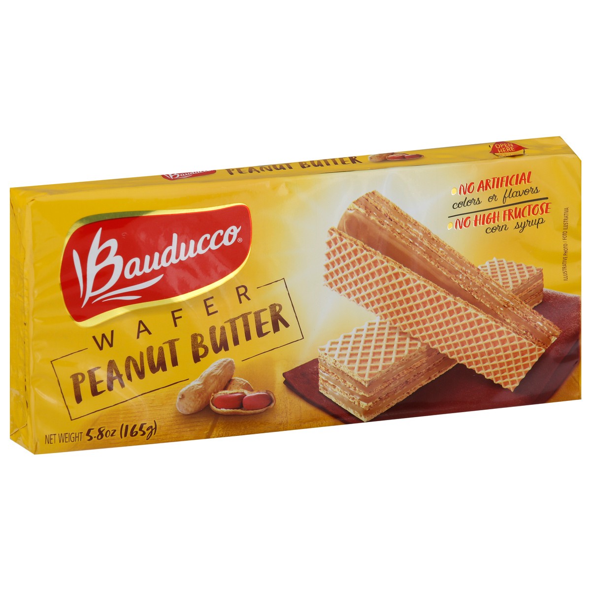 slide 3 of 13, BAUDUCCO Peanut Butter Wafers, 5.8 oz