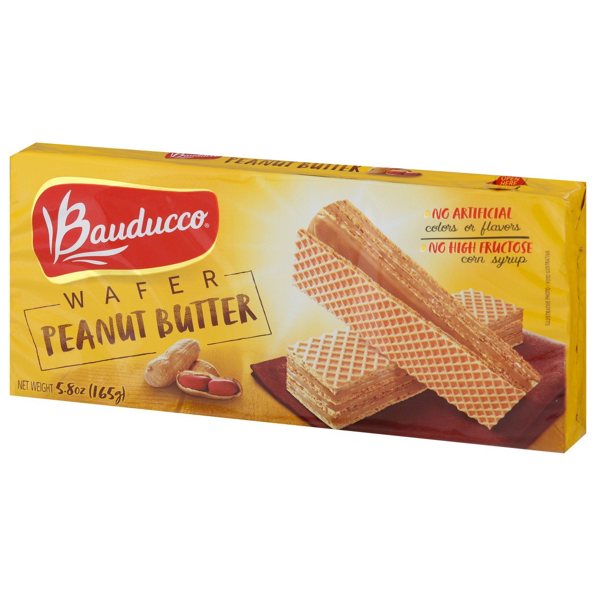 slide 10 of 13, BAUDUCCO Peanut Butter Wafers, 5.8 oz