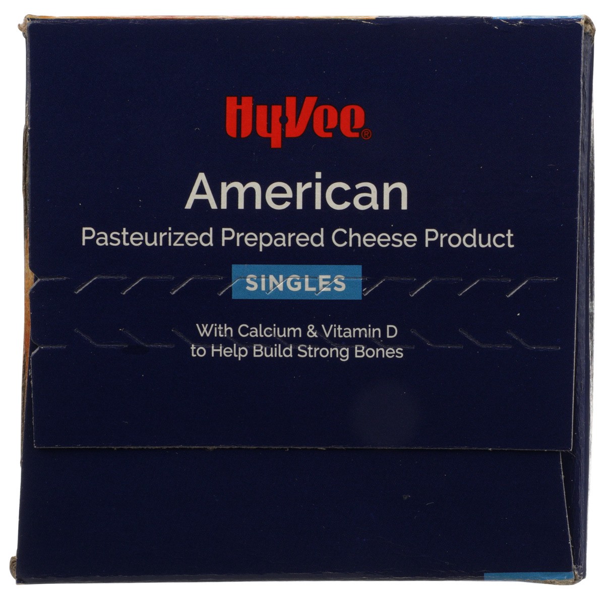 slide 5 of 8, Hy-vee American Pasteurized Prepared Cheese Product Singles, 72 ct