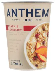 Anthem Peach Cranberry Oatmeal Cup