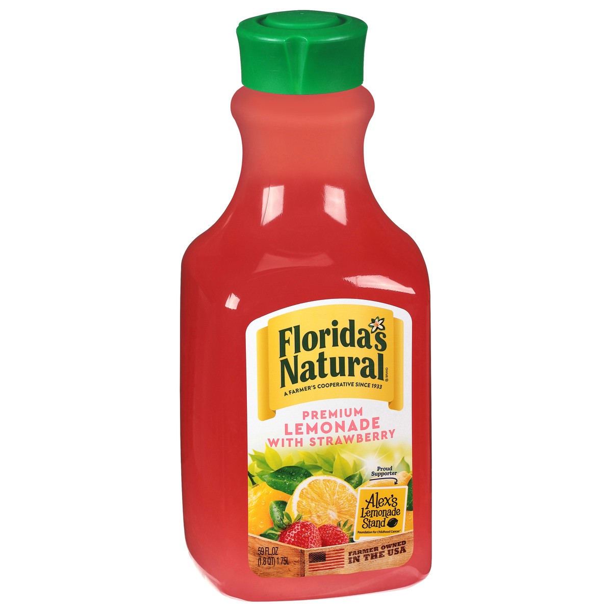 slide 2 of 14, Florida's Natural Strawberry - 59 oz, 59 oz