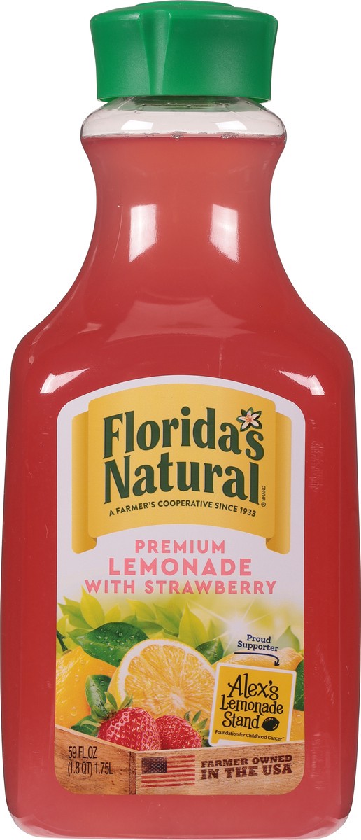 slide 9 of 14, Florida's Natural Strawberry - 59 oz, 59 oz