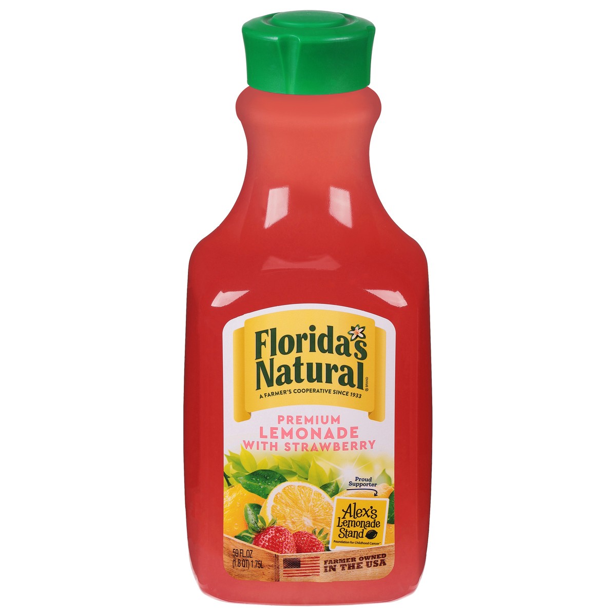 slide 6 of 14, Florida's Natural Strawberry - 59 oz, 59 oz