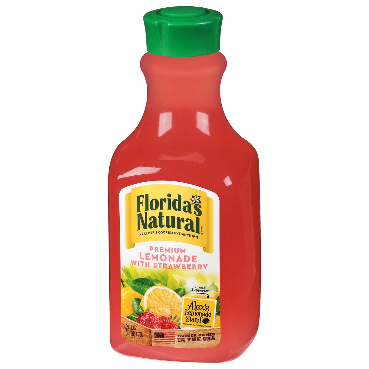 slide 8 of 14, Florida's Natural Strawberry - 59 oz, 59 oz