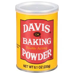 Davis Double Acting Baking Powder, 8.1 oz