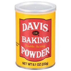 Davis Double Acting Baking Powder, 8.1 oz