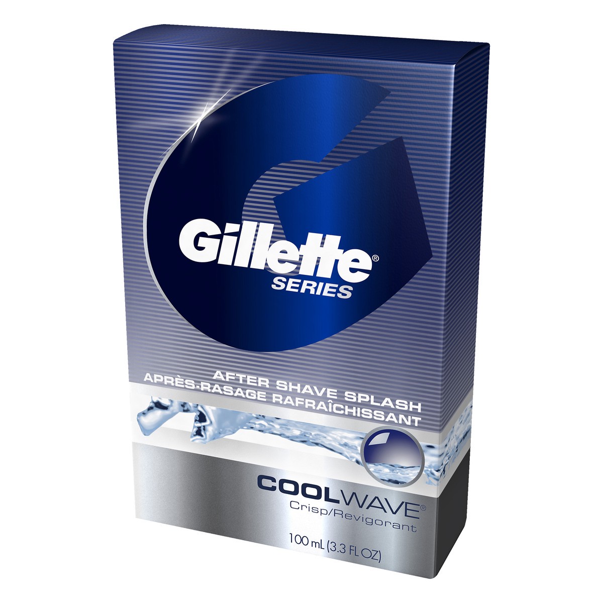 slide 3 of 5, Gillette Cool Wave Crisp After Shave Splash, 3.3 fl oz