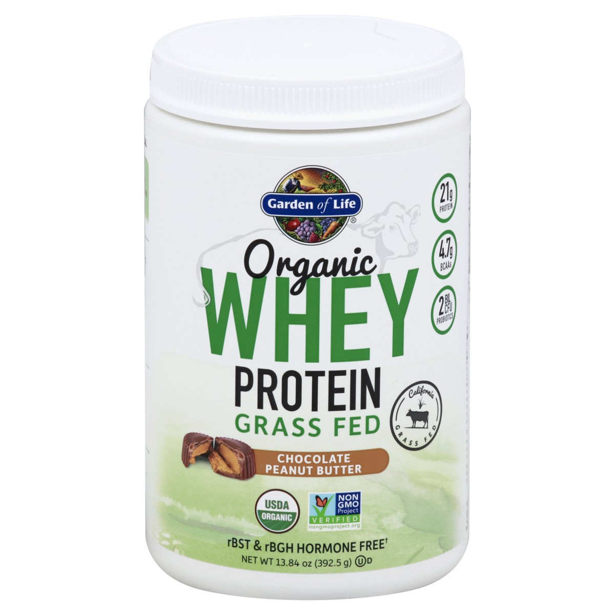 slide 3 of 3, Garden of Life Whey Protein 13.84 oz, 13.84 oz