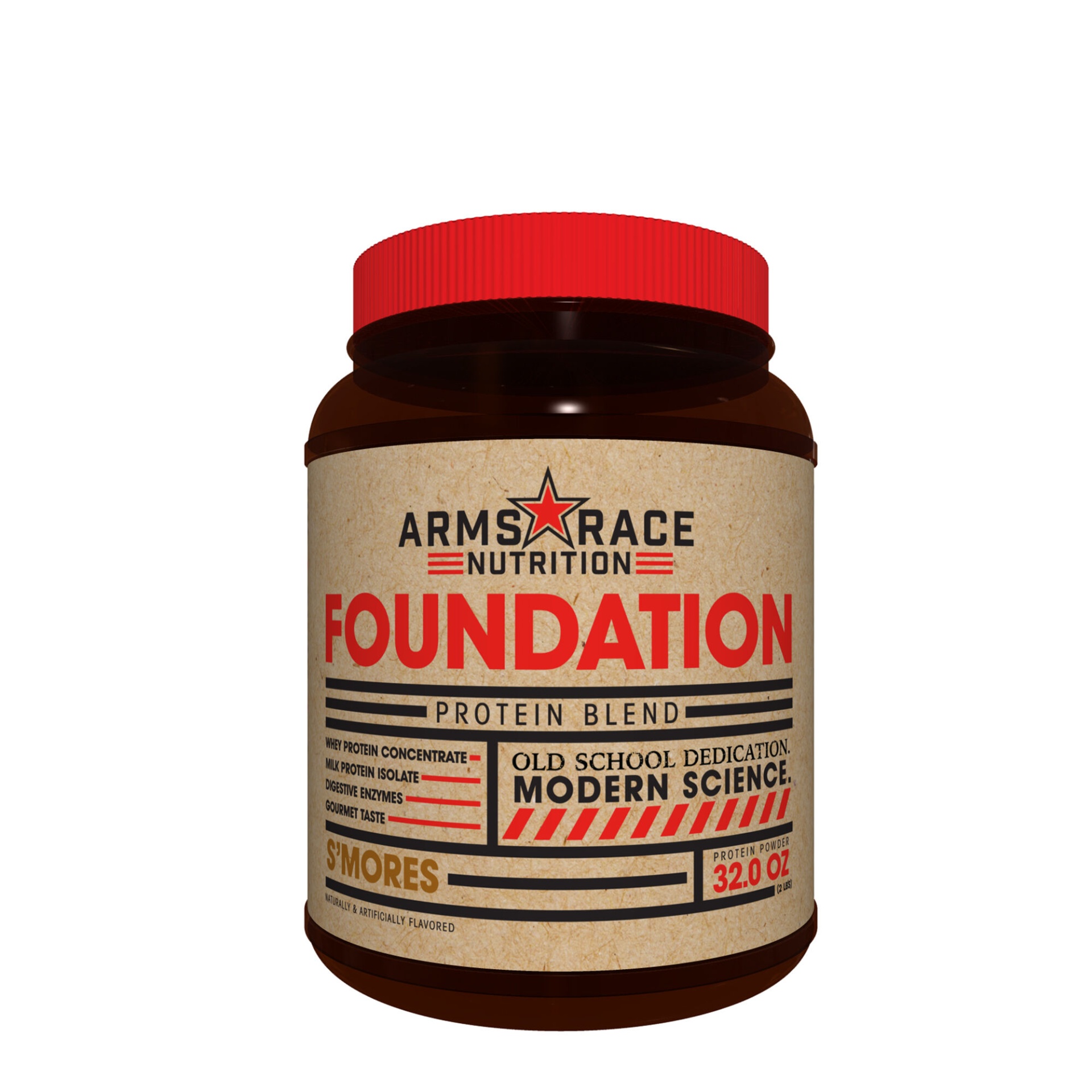 slide 1 of 1, Arms Race Nutrition Foundation Protein Blend - S'mores, 1 ct