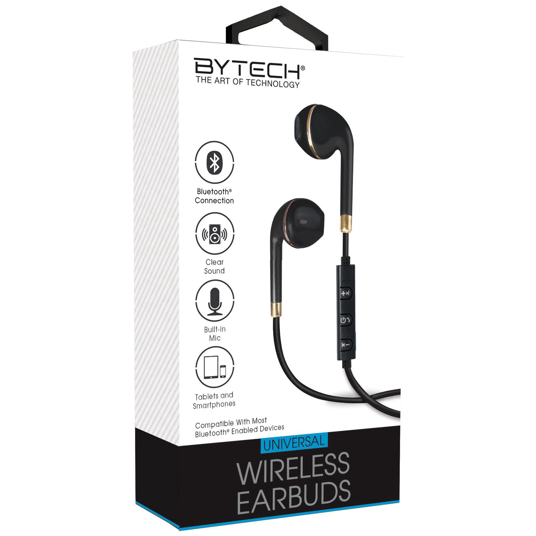 slide 1 of 1, Bytech Bluetooth Earbuds, 1 ct