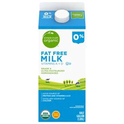 Simple Truth Organic Fat Free Milk