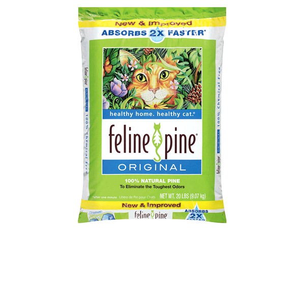 slide 1 of 1, Feline Pine Cat Litter, Original, Multicat, 20 lb